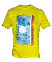 Sakha Republic Grunge Flag Mens T-Shirt