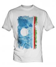 Sakha Republic Grunge Flag Mens T-Shirt