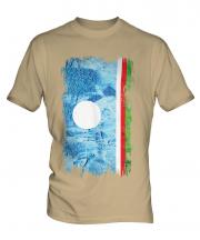 Sakha Republic Grunge Flag Mens T-Shirt