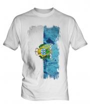 San Marino Grunge Flag Mens T-Shirt