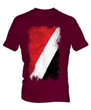 Sealand Grunge Flag Mens T-Shirt
