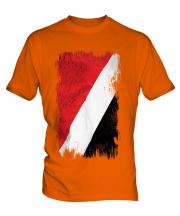 Sealand Grunge Flag Mens T-Shirt