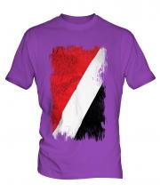Sealand Grunge Flag Mens T-Shirt