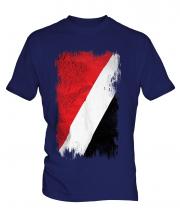 Sealand Grunge Flag Mens T-Shirt