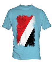 Sealand Grunge Flag Mens T-Shirt