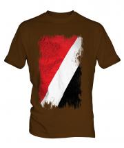 Sealand Grunge Flag Mens T-Shirt