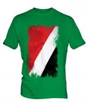 Sealand Grunge Flag Mens T-Shirt