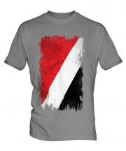 Sealand Grunge Flag Mens T-Shirt