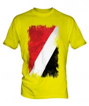 Sealand Grunge Flag Mens T-Shirt