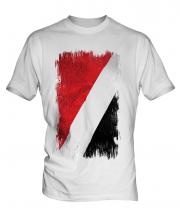 Sealand Grunge Flag Mens T-Shirt