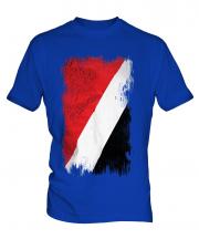 Sealand Grunge Flag Mens T-Shirt
