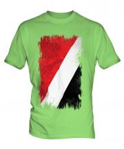 Sealand Grunge Flag Mens T-Shirt