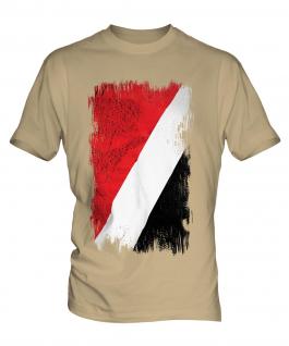 Sealand Grunge Flag Mens T-Shirt