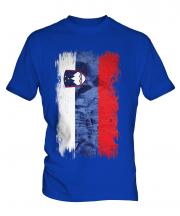 Slovenia Grunge Flag Mens T-Shirt