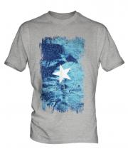 Somalia Grunge Flag Mens T-Shirt