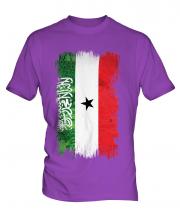 Somaliland Grunge Flag Mens T-Shirt