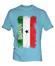 Somaliland Grunge Flag Mens T-Shirt