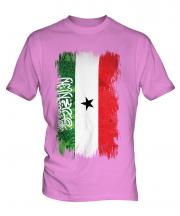 Somaliland Grunge Flag Mens T-Shirt