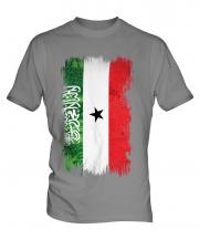 Somaliland Grunge Flag Mens T-Shirt