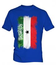 Somaliland Grunge Flag Mens T-Shirt
