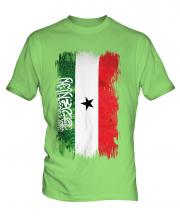 Somaliland Grunge Flag Mens T-Shirt