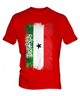 Somaliland Grunge Flag Mens T-Shirt