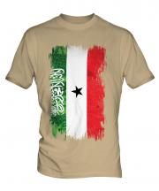 Somaliland Grunge Flag Mens T-Shirt