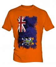 South Georgia Grunge Flag Mens T-Shirt