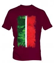 Tatarstan Grunge Flag Mens T-Shirt
