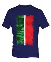 Tatarstan Grunge Flag Mens T-Shirt