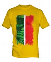 Tatarstan Grunge Flag Mens T-Shirt