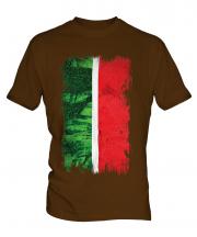 Tatarstan Grunge Flag Mens T-Shirt