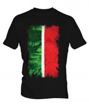 Tatarstan Grunge Flag Mens T-Shirt