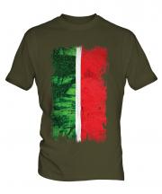 Tatarstan Grunge Flag Mens T-Shirt