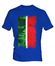 Tatarstan Grunge Flag Mens T-Shirt