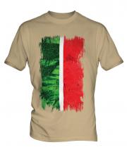 Tatarstan Grunge Flag Mens T-Shirt