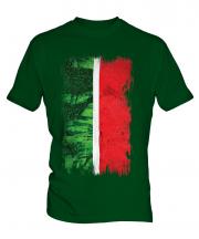 Tatarstan Grunge Flag Mens T-Shirt