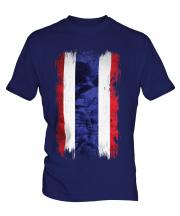 Thailand Grunge Flag Mens T-Shirt