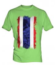 Thailand Grunge Flag Mens T-Shirt