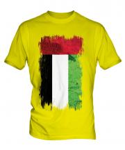 United Arab Emirates Grunge Flag Mens T-Shirt