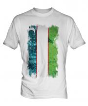Uzbekistan Grunge Flag Mens T-Shirt