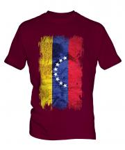 Venezuela Grunge Flag Mens T-Shirt