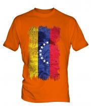 Venezuela Grunge Flag Mens T-Shirt