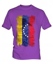 Venezuela Grunge Flag Mens T-Shirt