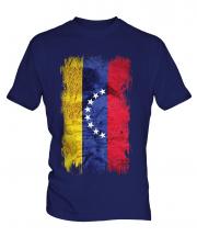 Venezuela Grunge Flag Mens T-Shirt