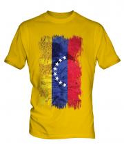 Venezuela Grunge Flag Mens T-Shirt