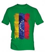 Venezuela Grunge Flag Mens T-Shirt