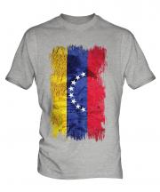 Venezuela Grunge Flag Mens T-Shirt