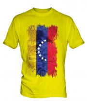 Venezuela Grunge Flag Mens T-Shirt