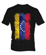 Venezuela Grunge Flag Mens T-Shirt